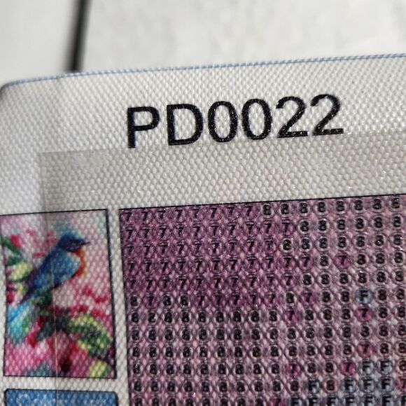 DIY 5D Diamond Painting Blue Bird PD0022 NEW - Picture 3 of 4